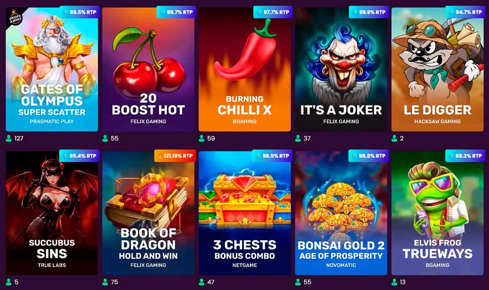 Bizzo Casino slots