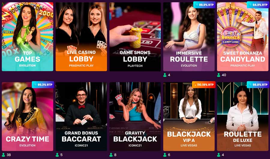 Bizzo table games