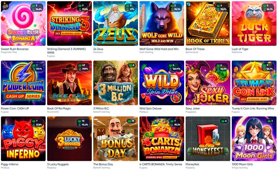 Ivibet slot games