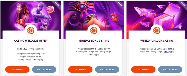 TonyBet Bonus